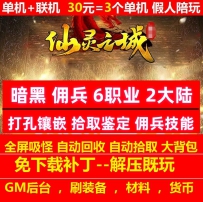 仙灵之城暗黑佣兵6职业装备镶嵌洗练拾取鉴定