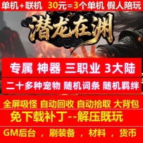 潜龙在渊专属神器三职业3大陆随机词条羁绊