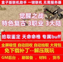 觉醒之战复古3职业3大陆拾取鉴定天命命格